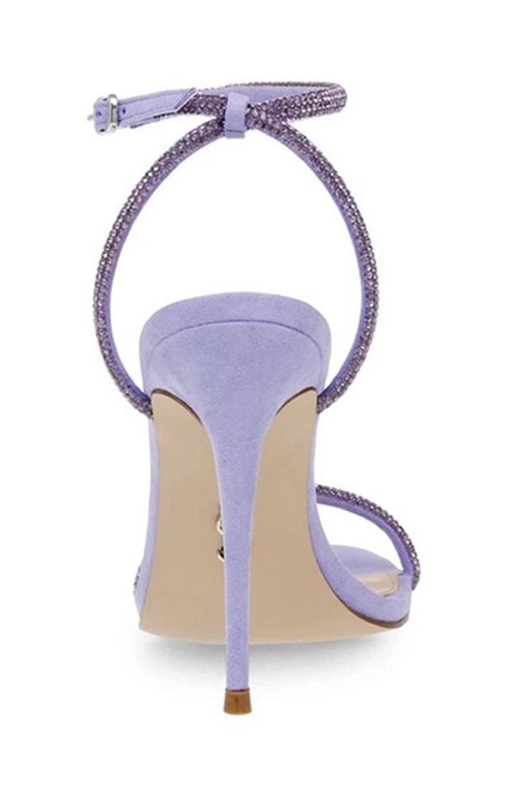 Breslin Purple Heel Sandals