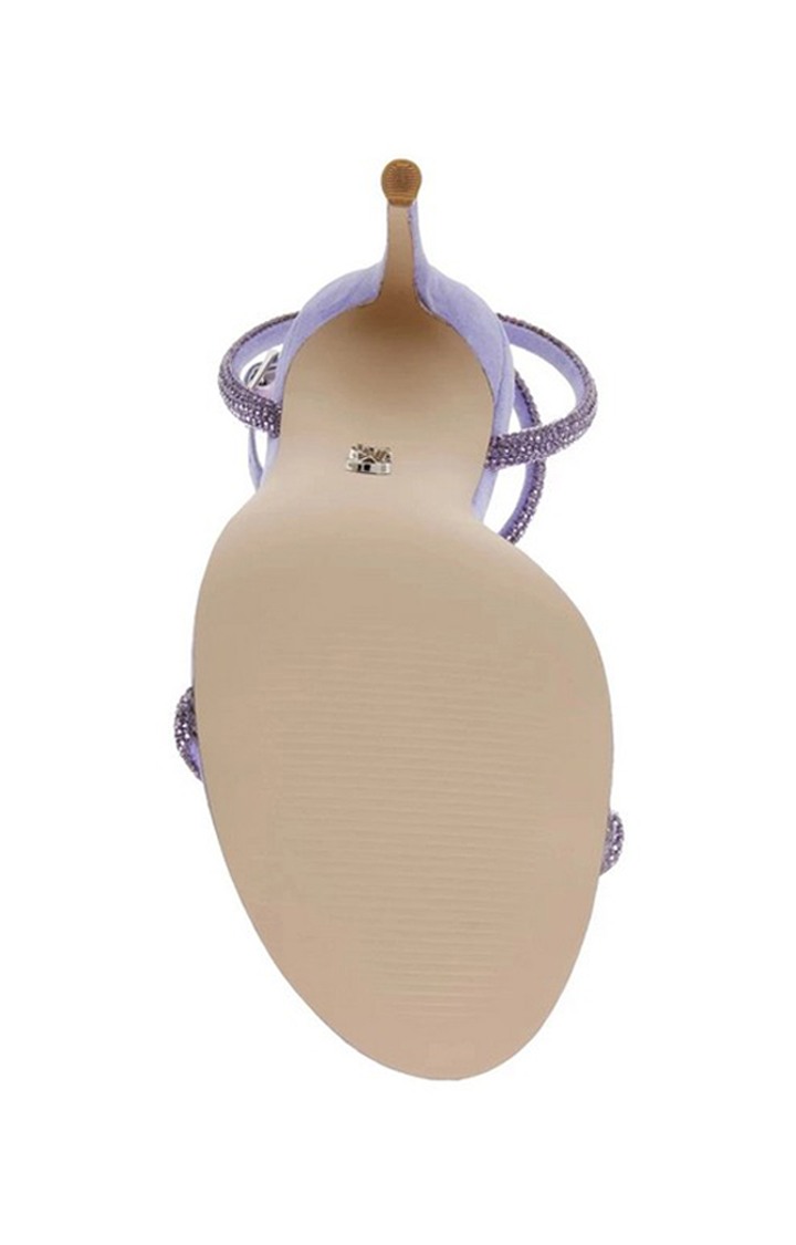 Breslin Purple Heel Sandals