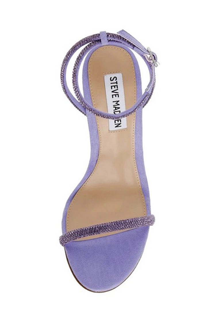 Breslin Purple Heel Sandals