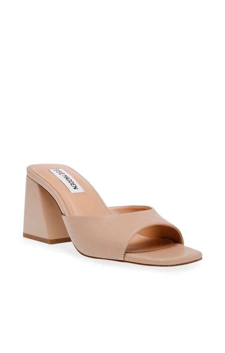 Glowing Natural Heel Sandals