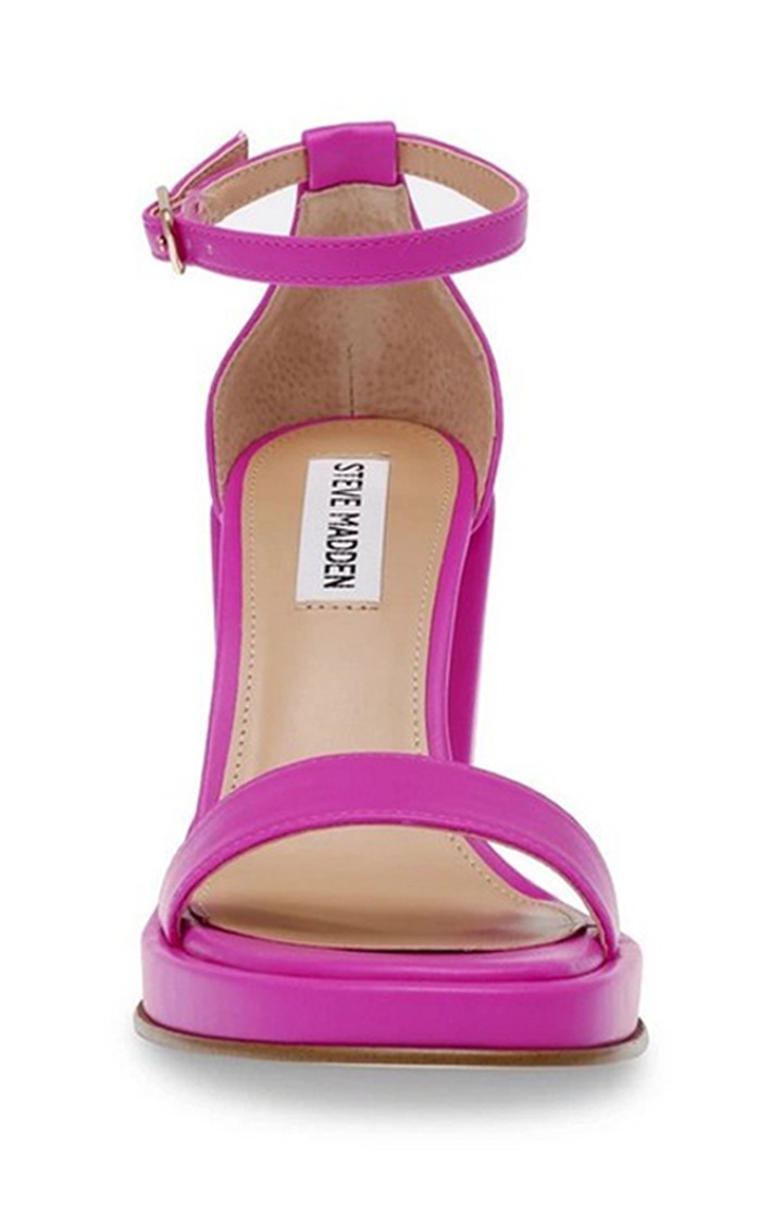 Dream-On Pink Heel Sandals