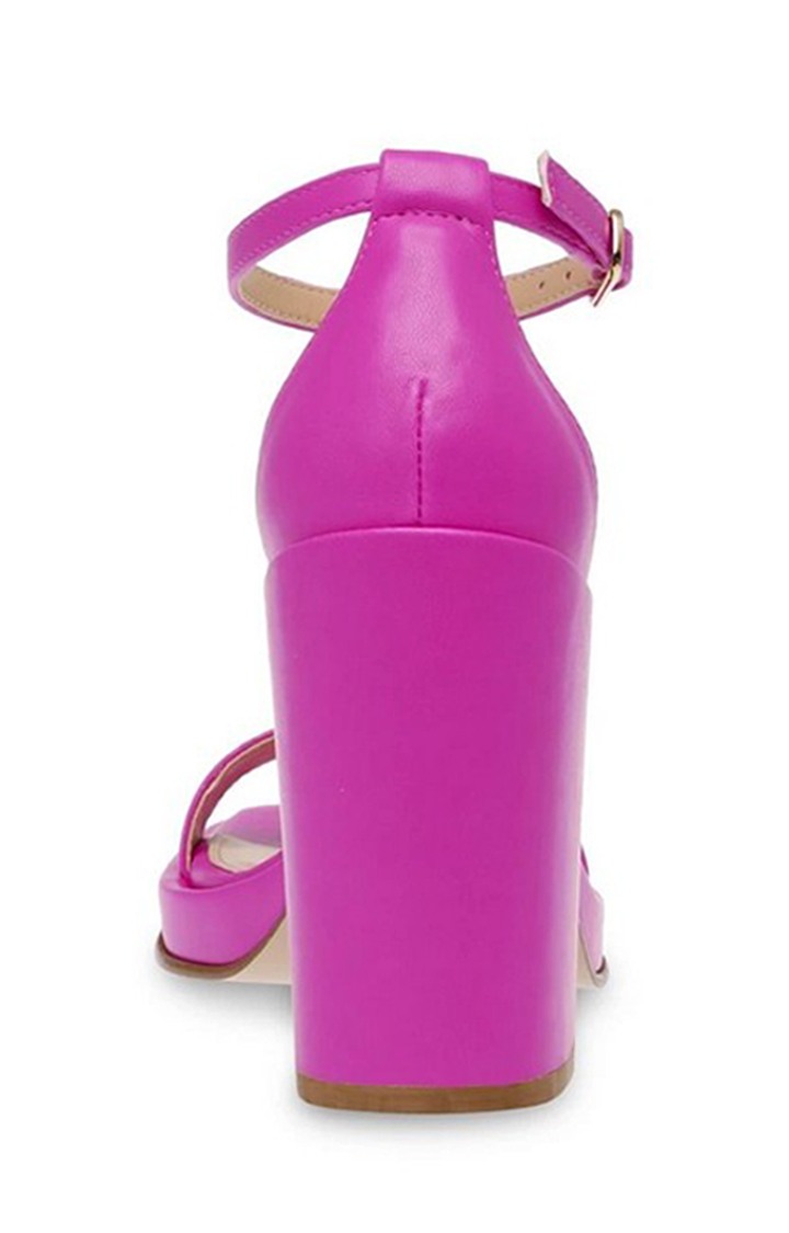 Dream-On Pink Heel Sandals