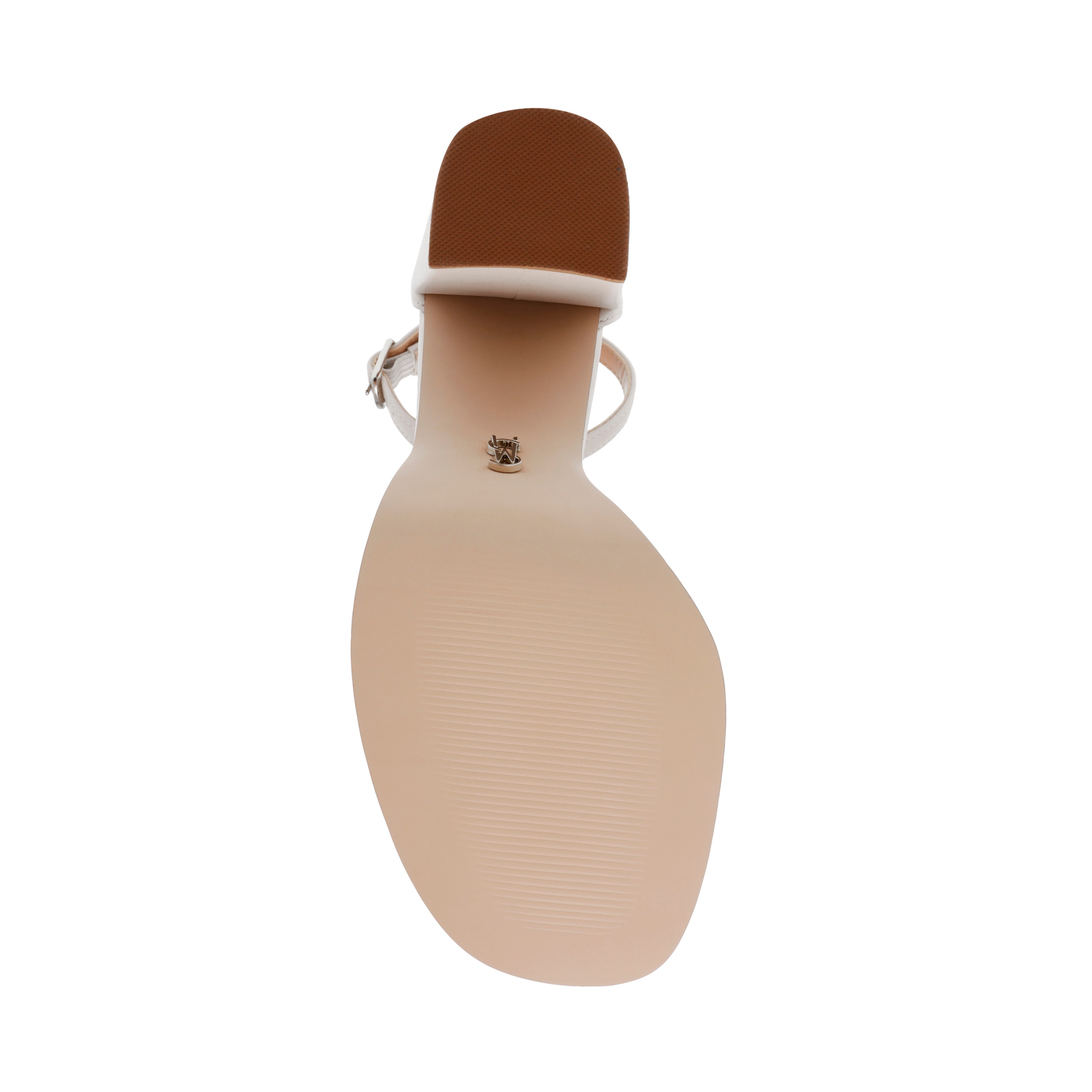 Dream-On White Heel Sandals