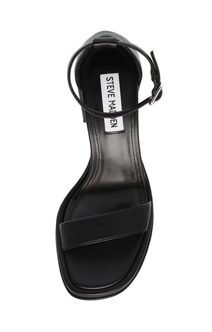 Dream-On Black Heel Sandals