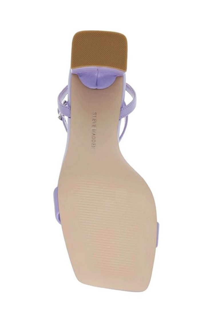 Luxe Purple Heel Sandals