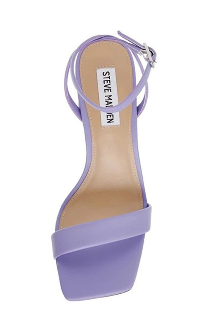 Luxe Purple Heel Sandals