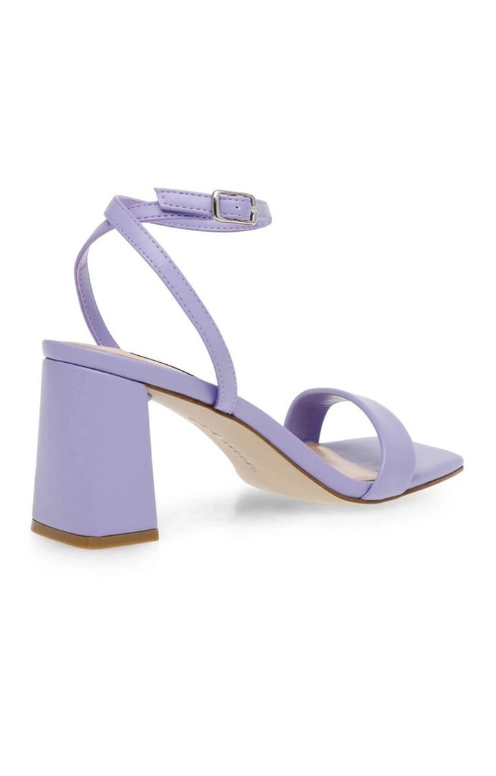 Luxe Purple Heel Sandals