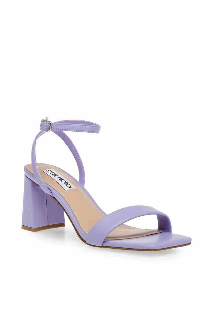 Luxe Purple Heel Sandals