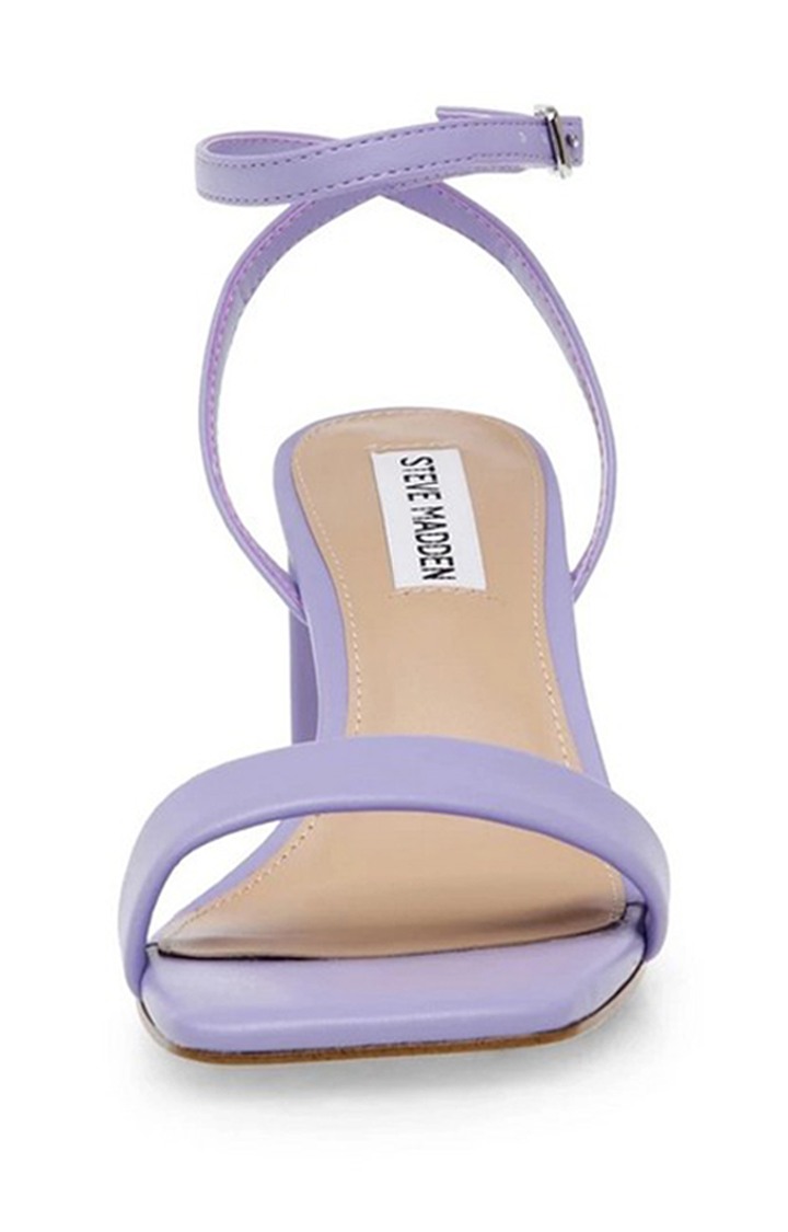 Luxe Purple Heel Sandals