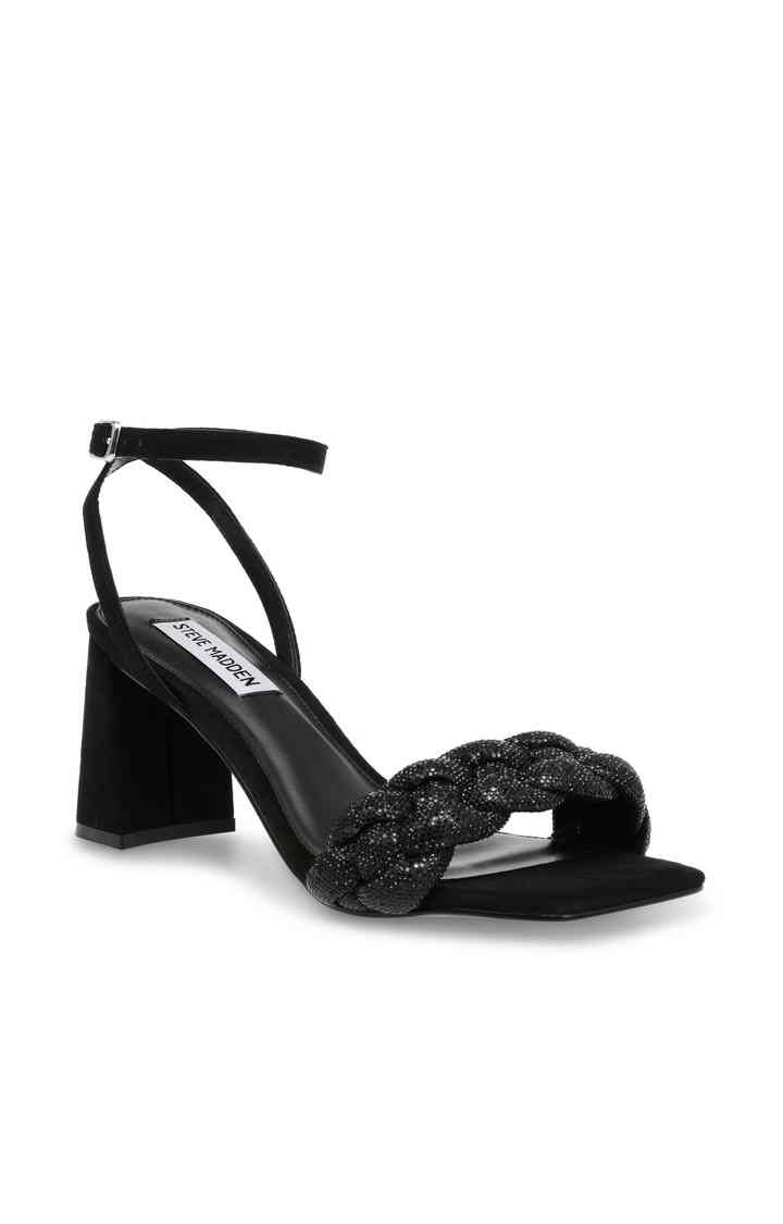 Lidia Black Heel Sandals