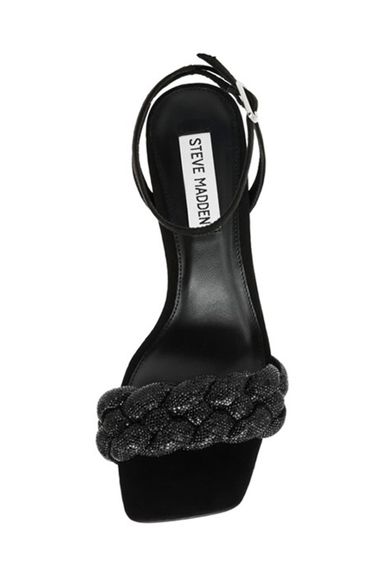 Lidia Black Heel Sandals