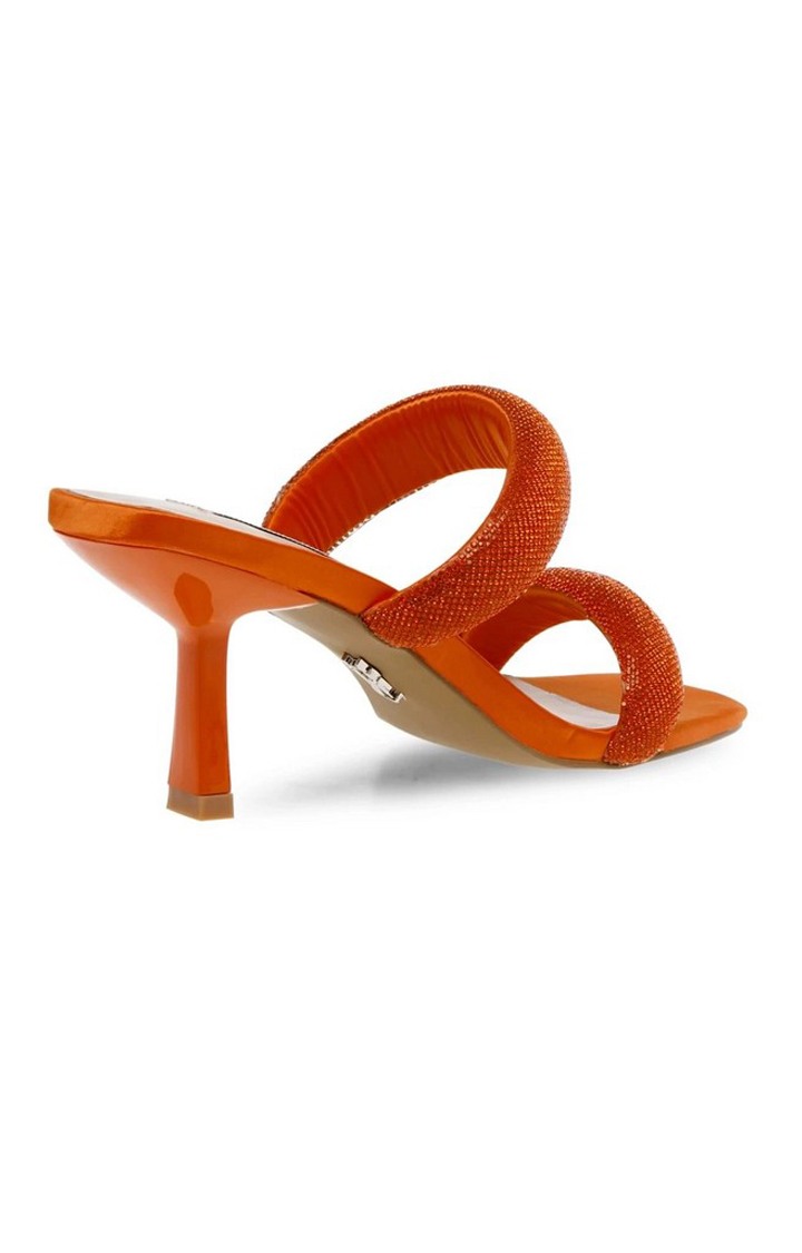 Top-Notch Orange Heel Sandals