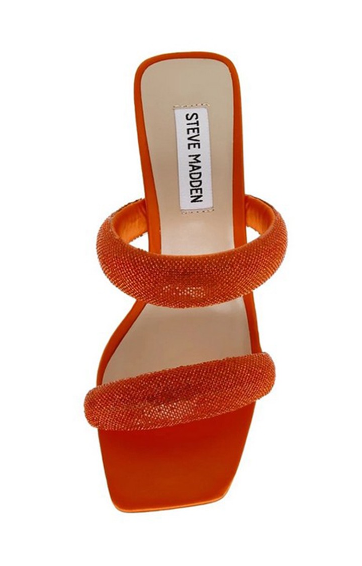 Top-Notch Orange Heel Sandals