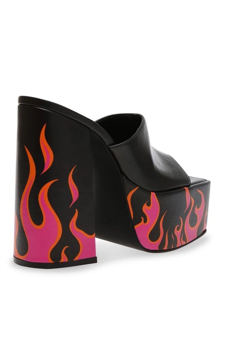 Trixie-F Black Heel Sandals