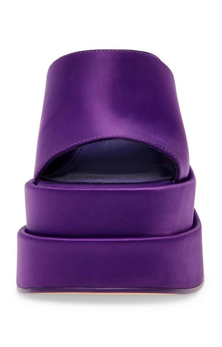 Cagey Purple Heel Sandals
