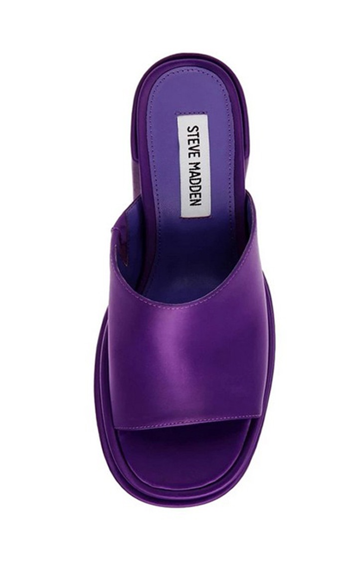 Cagey Purple Heel Sandals