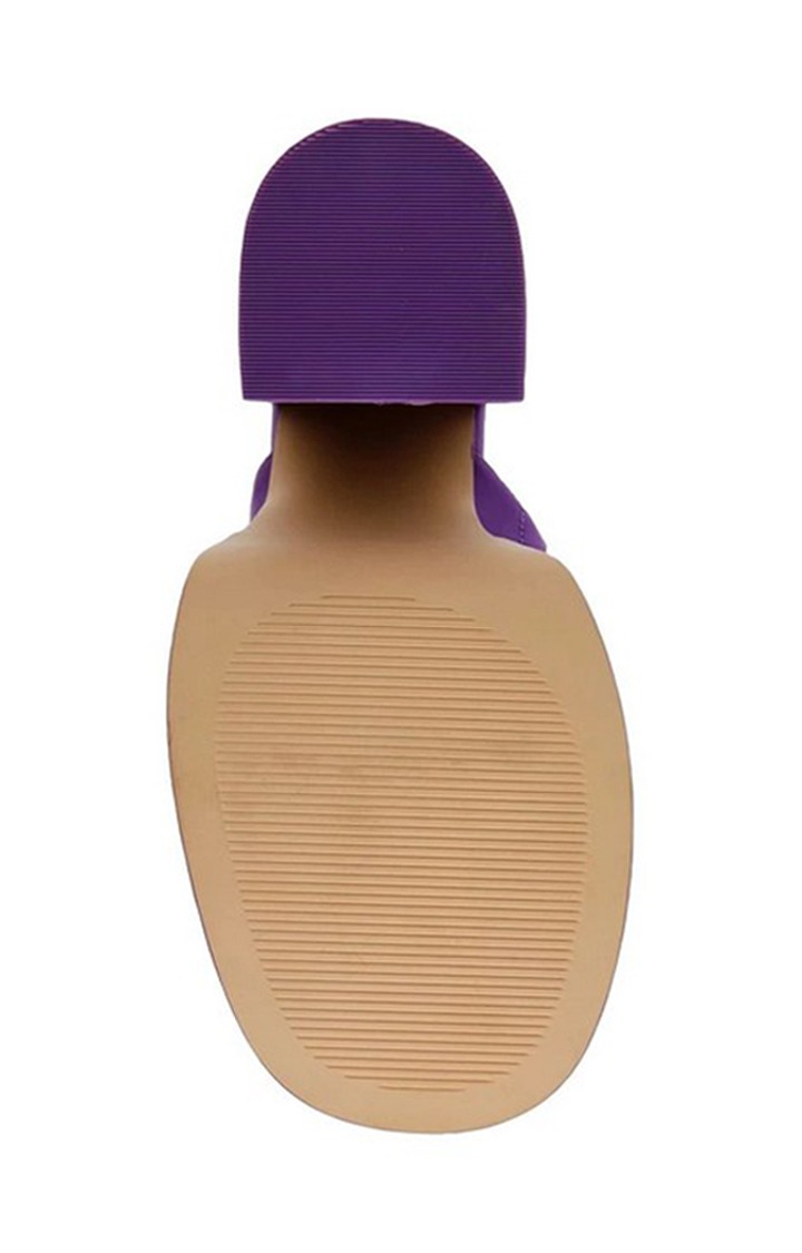 Cagey Purple Heel Sandals