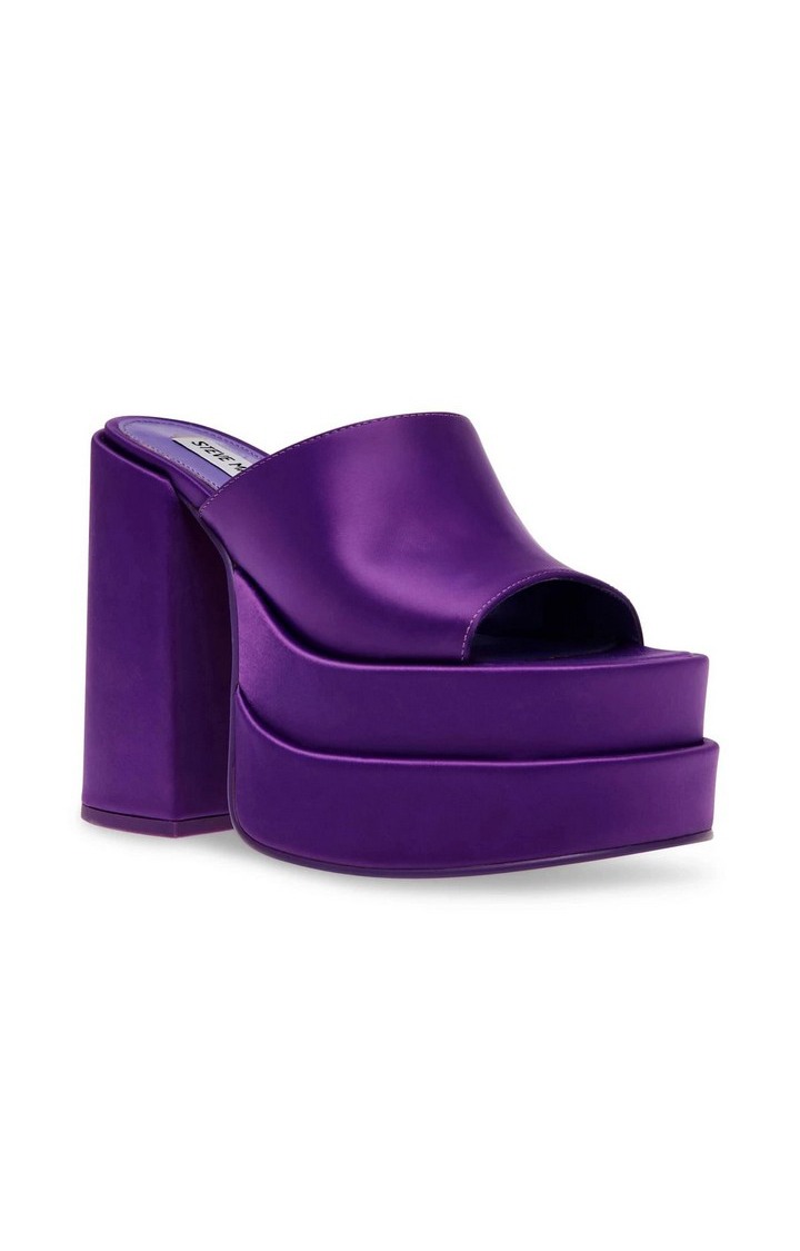 Cagey Purple Heel Sandals