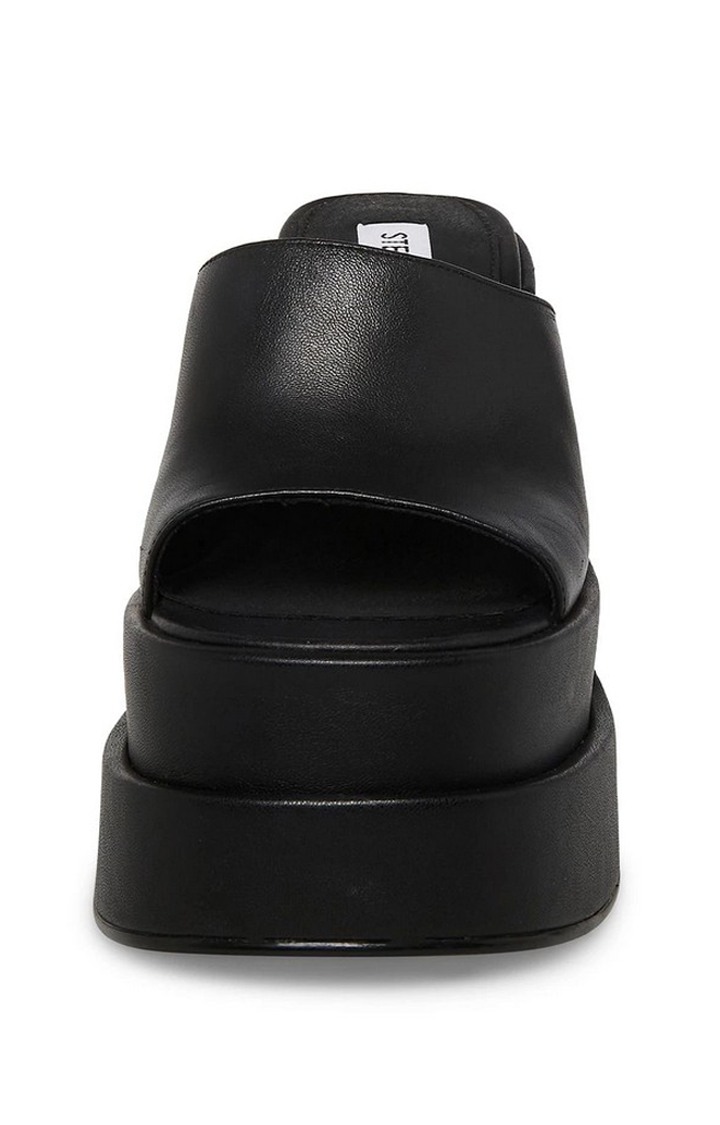 Cagey Black Heel Sandals