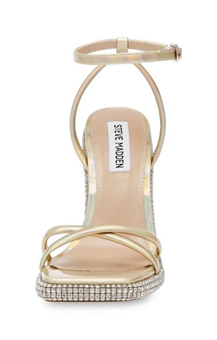 Uptempo Gold Heel Sandals