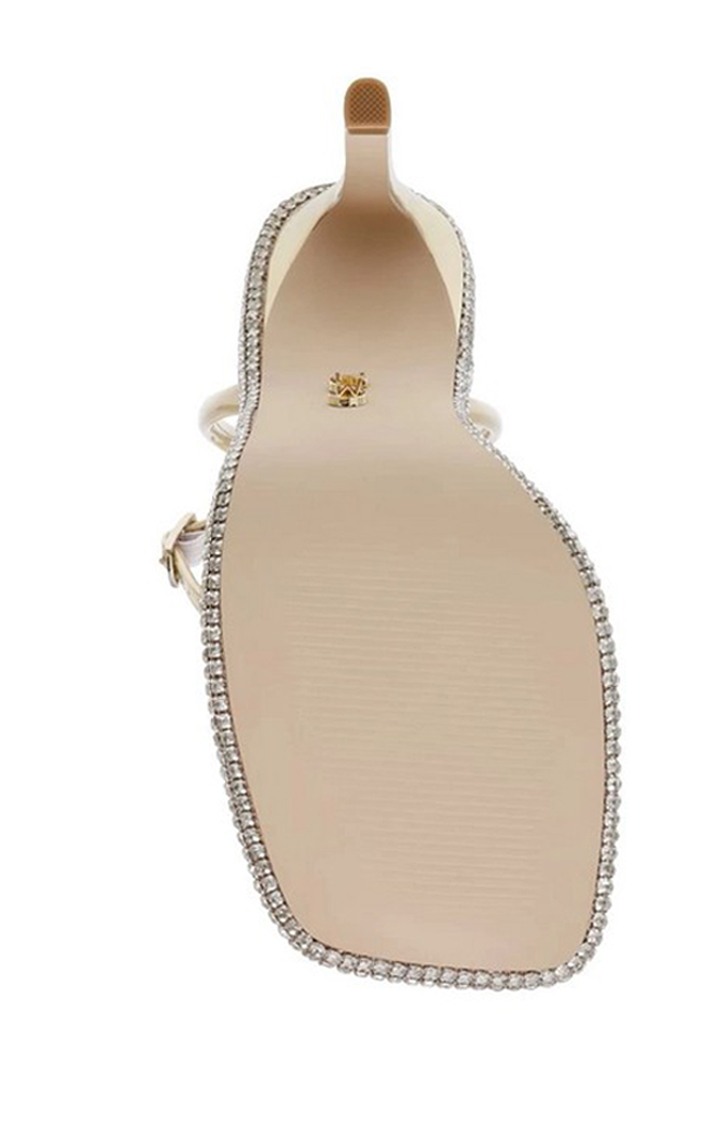 Uptempo Gold Heel Sandals