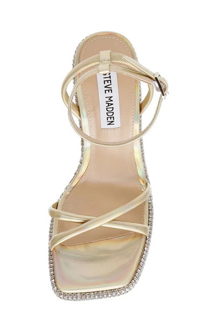 Uptempo Gold Heel Sandals