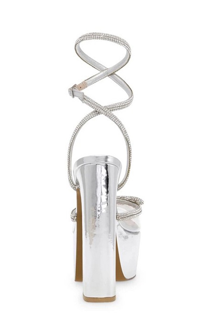 Bellisima Silver Pumps