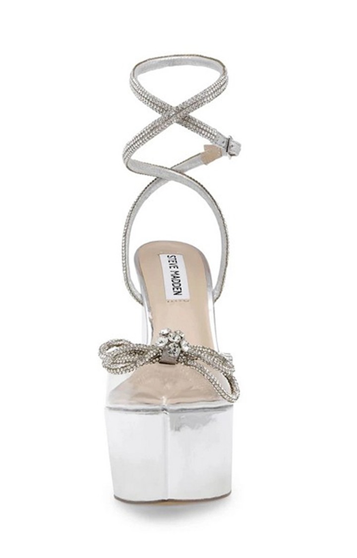 Bellisima Silver Pumps