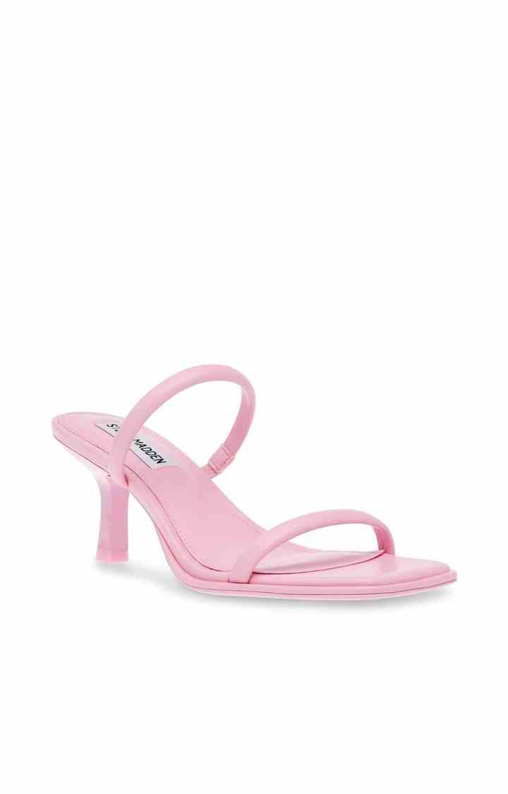Sun-Kiss Pink Heel Sandals