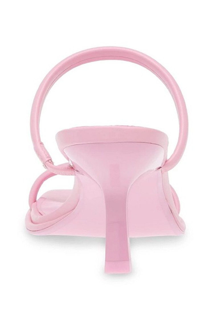 Sun-Kiss Pink Heel Sandals