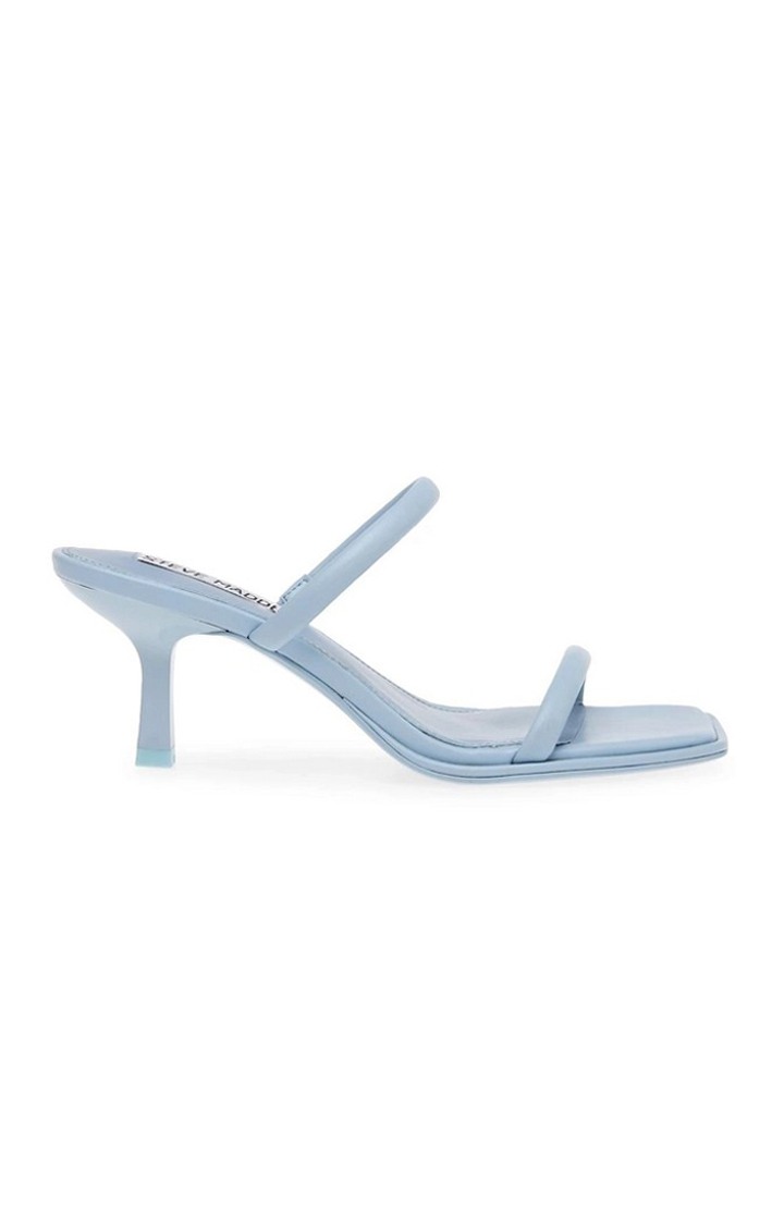 Sun-Kiss Blue Heel Sandals