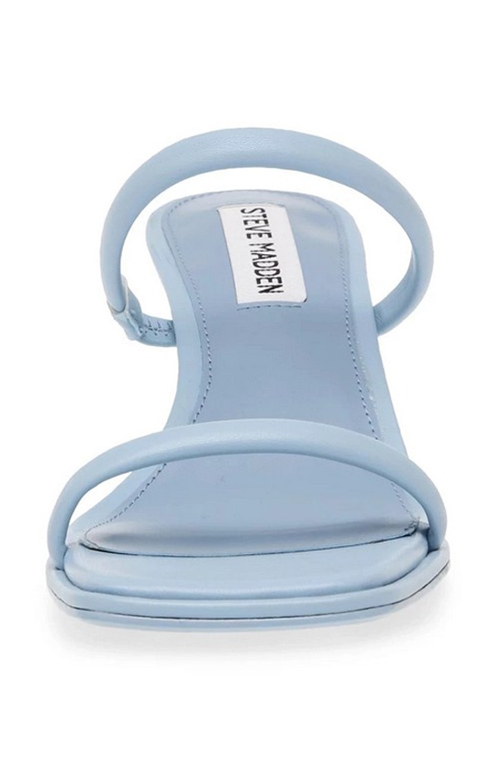 Sun-Kiss Blue Heel Sandals