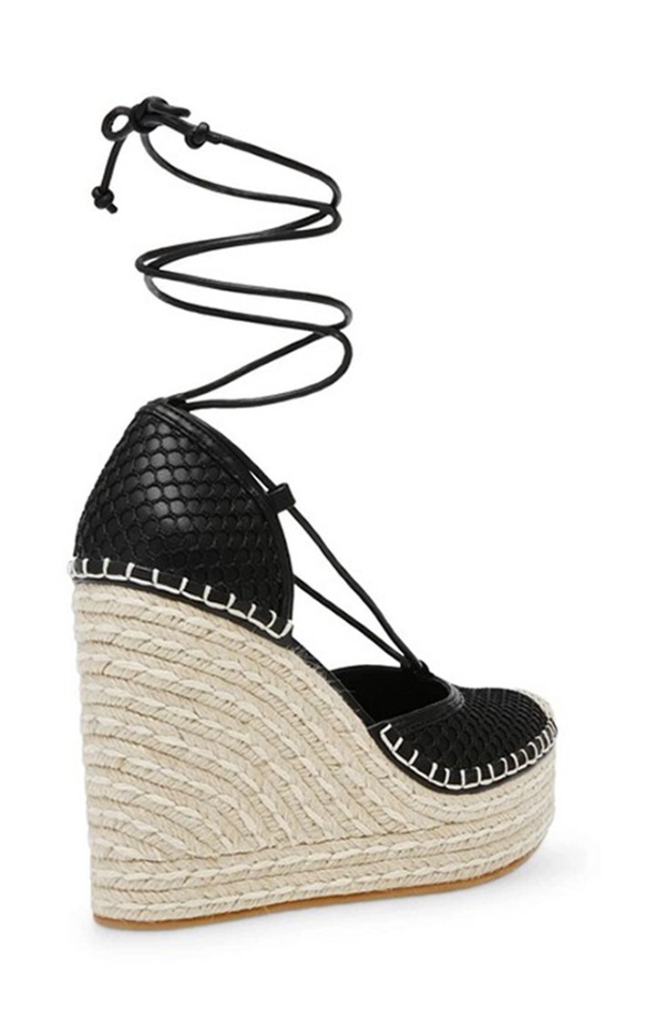 Loretta Black Wedges