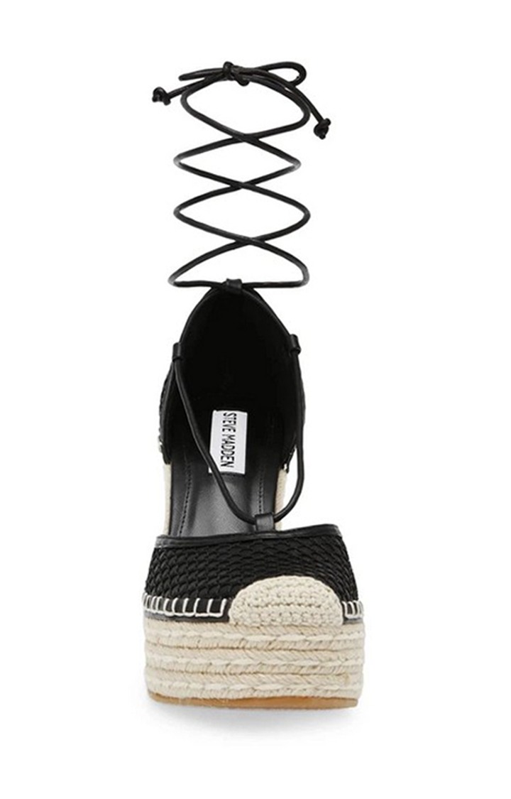 Loretta Black Wedges