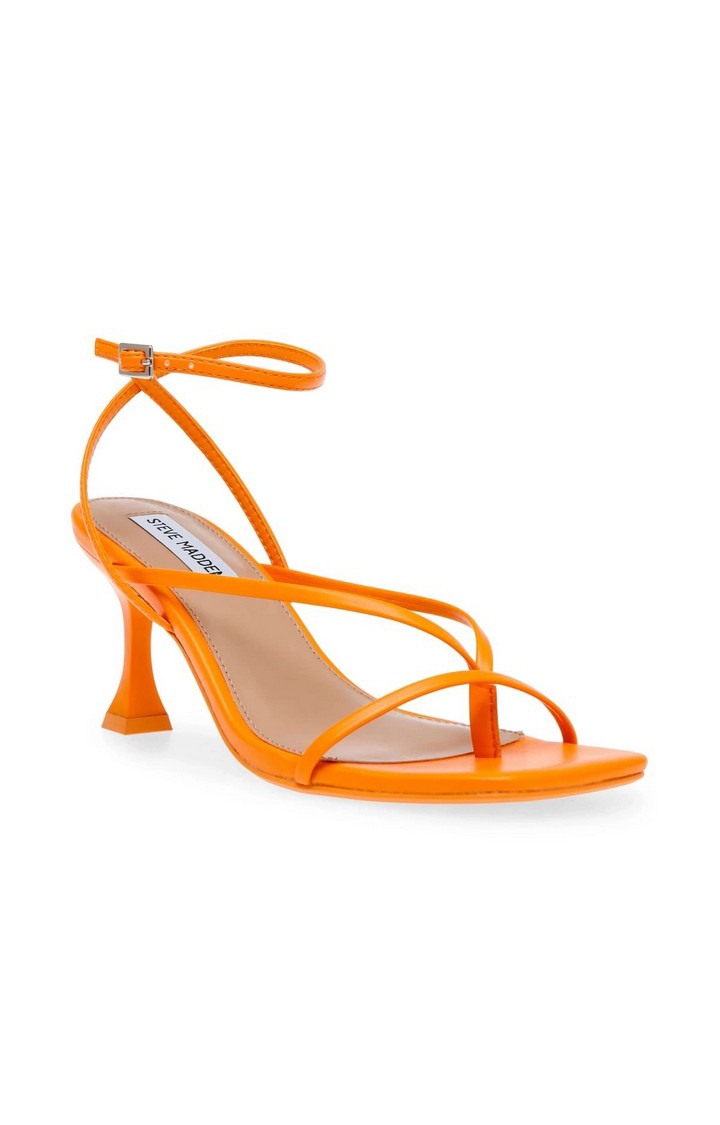 Noelia Orange Heel Sandals
