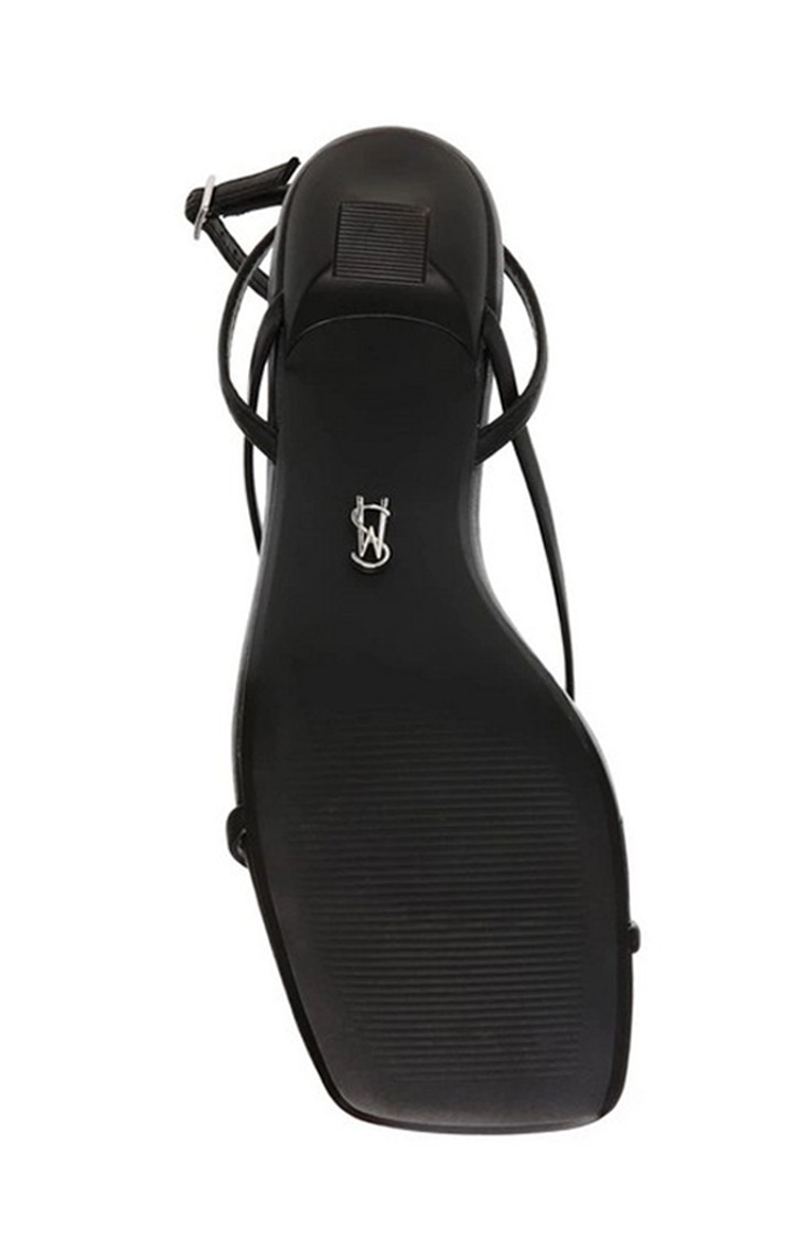 Noelia Black Heel Sandals