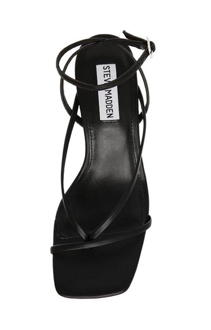 Noelia Black Heel Sandals