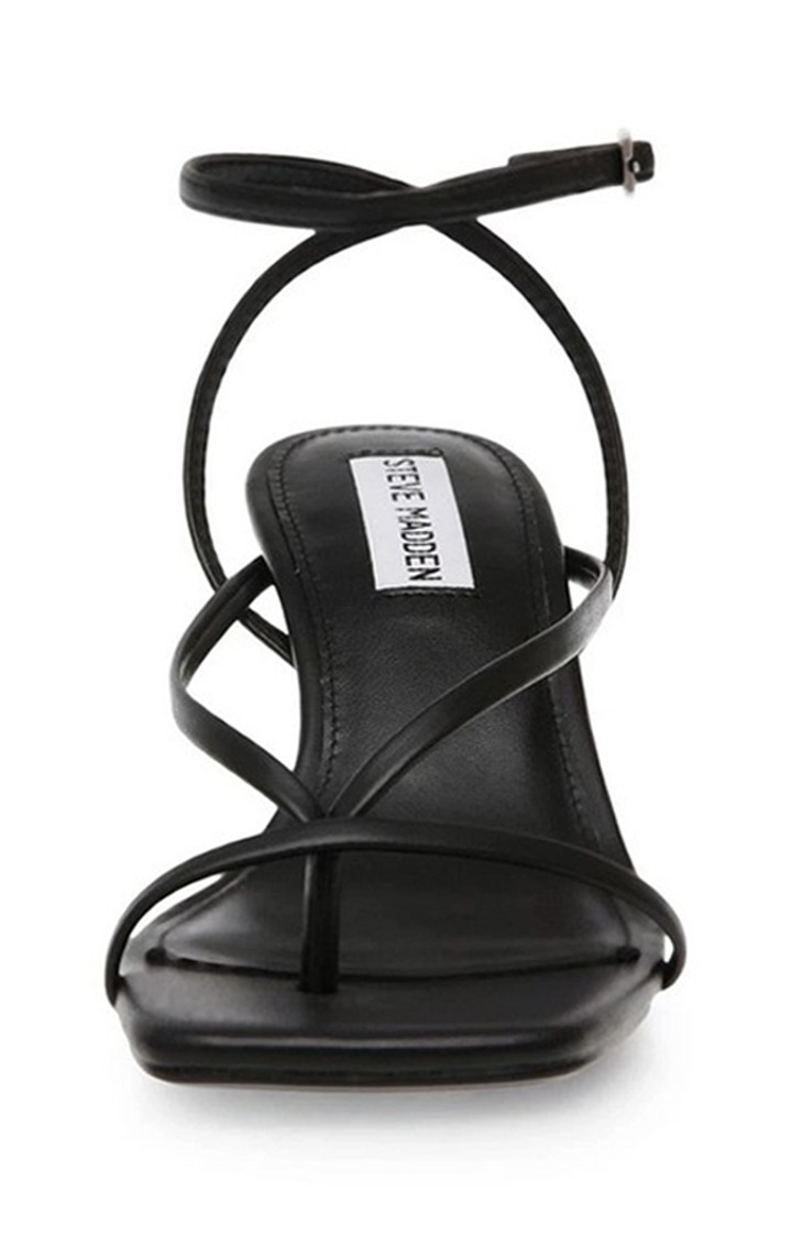 Noelia Black Heel Sandals
