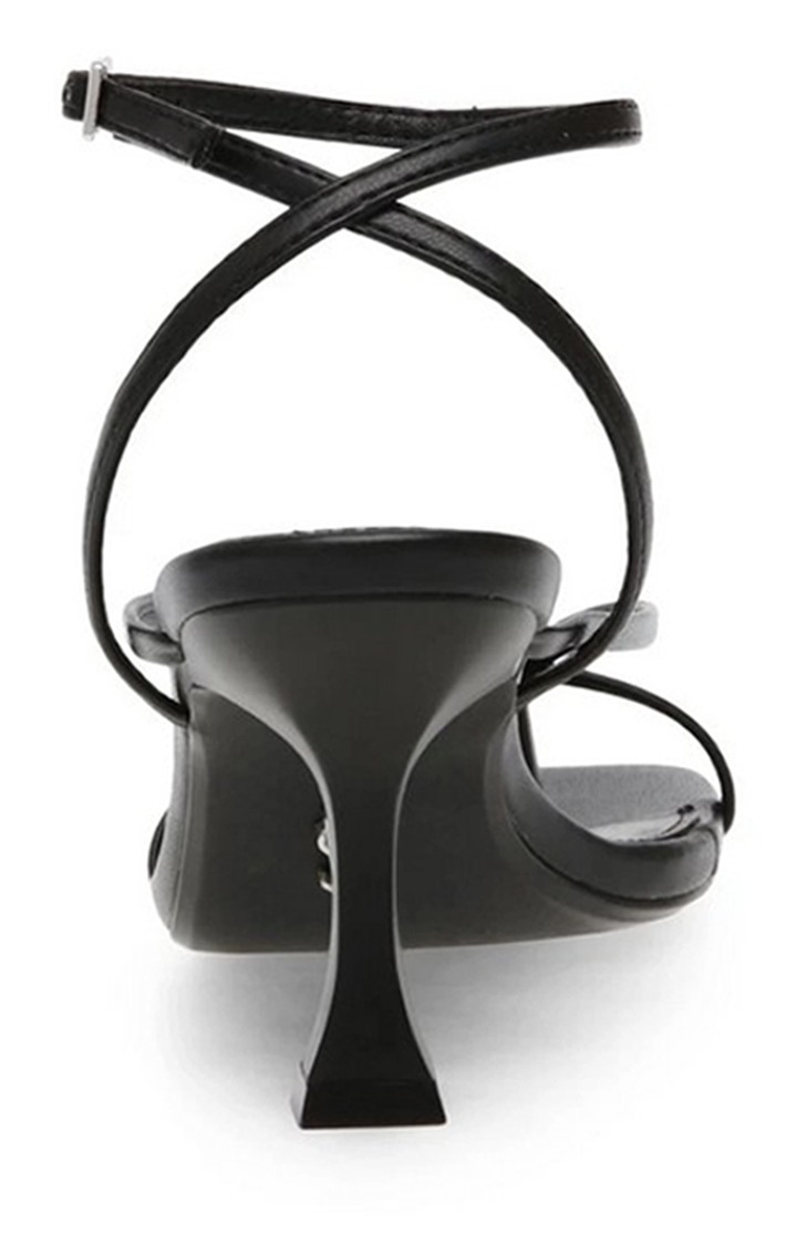 Noelia Black Heel Sandals