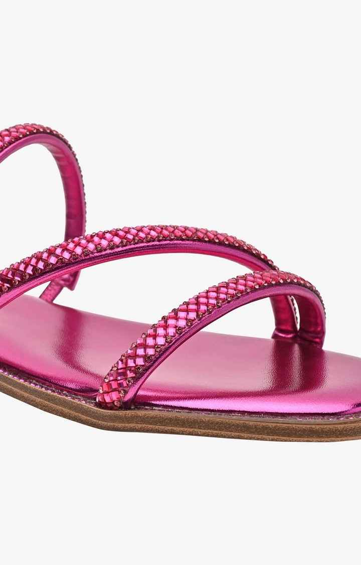 Transmit Pink Flats