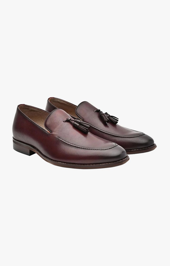 Arnan Purple Tie-Ups & Dress Loafers
