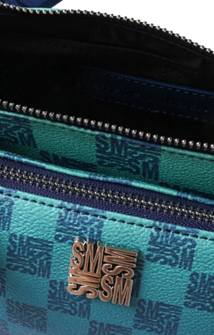 Burgento Blue Handbags