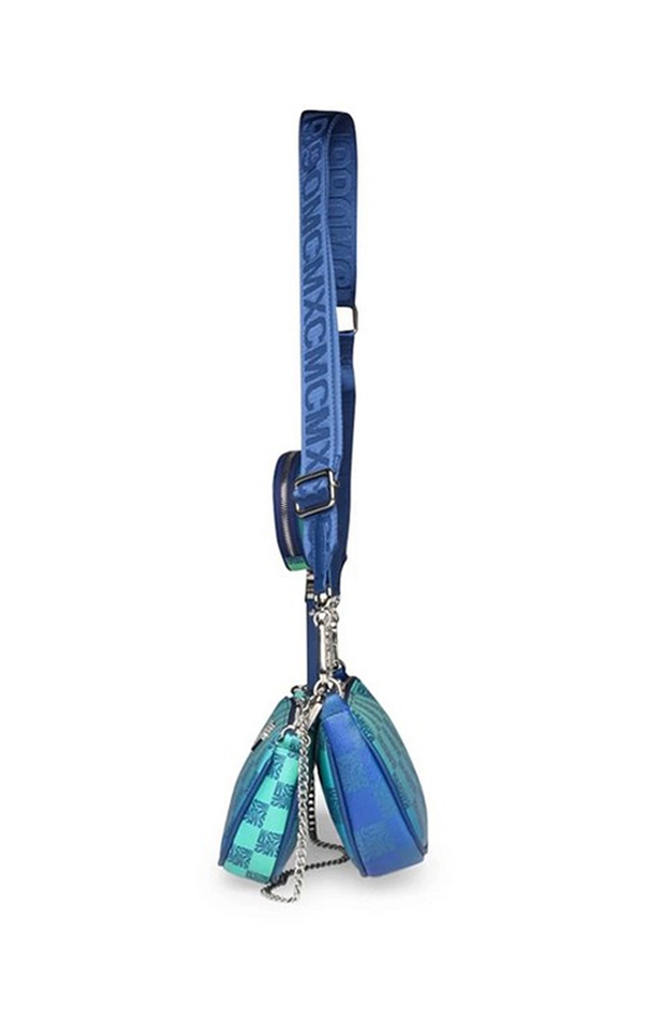 Burgento Blue Handbags