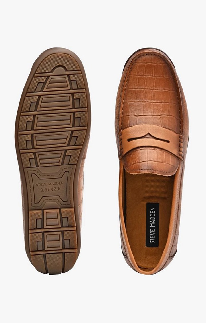 Fangio Natural Driver Loafers