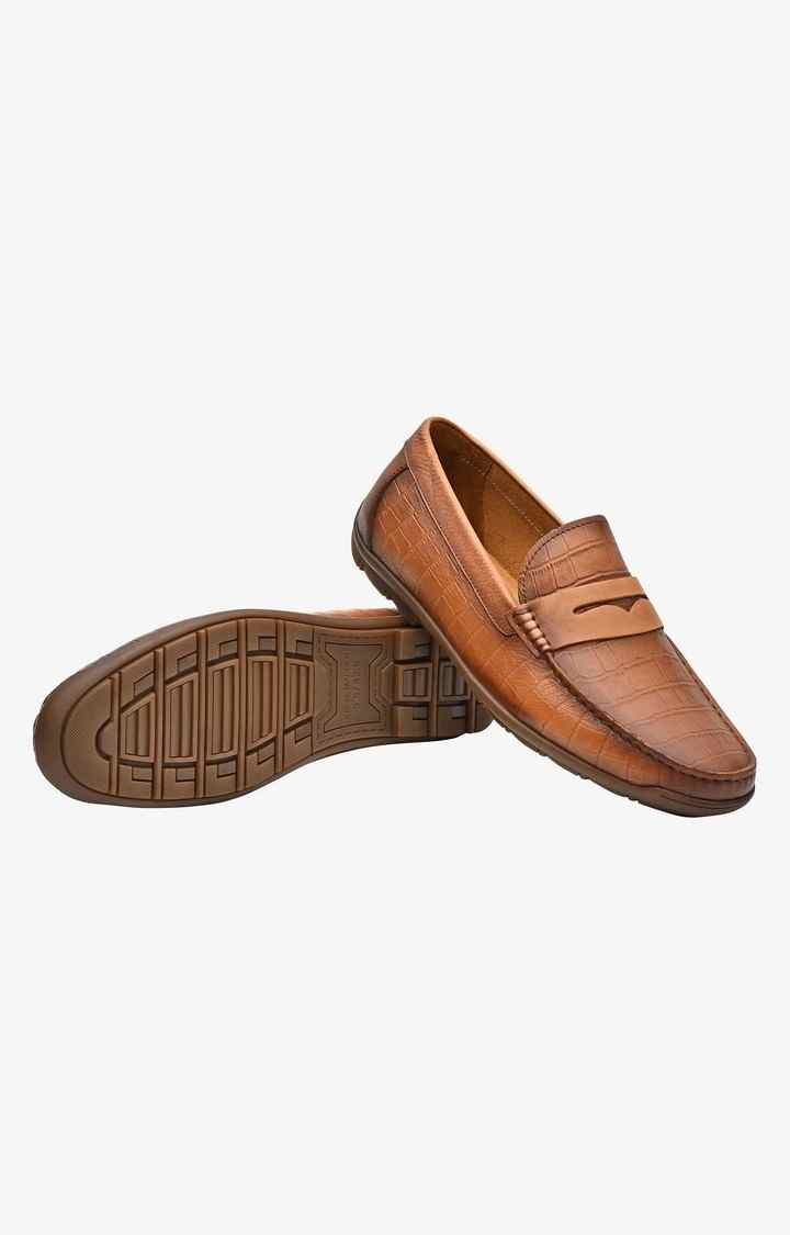 Fangio Natural Driver Loafers