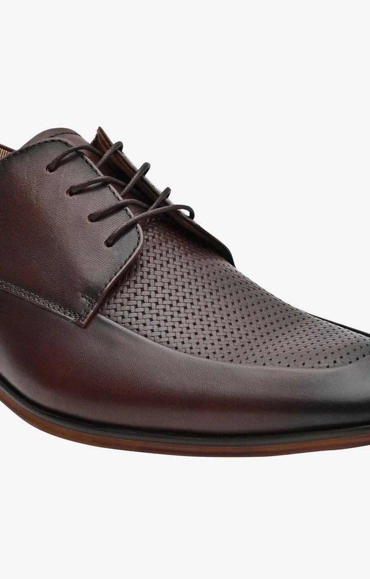 Imala Brown Tie-Ups & Dress Loafers