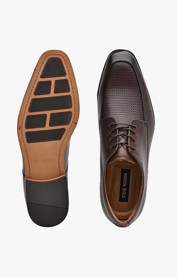 Imala Brown Tie-Ups & Dress Loafers