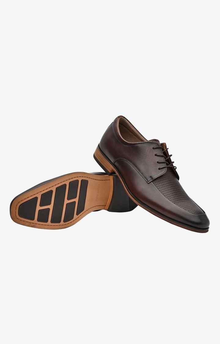 Imala Brown Tie-Ups & Dress Loafers