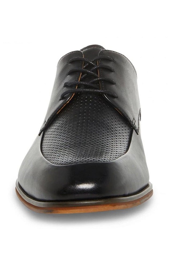 Imala Black Tie-Ups & Dress Loafers