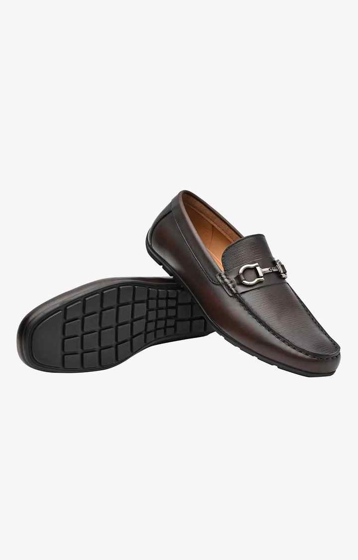 Jensyn Brown Driver Loafers